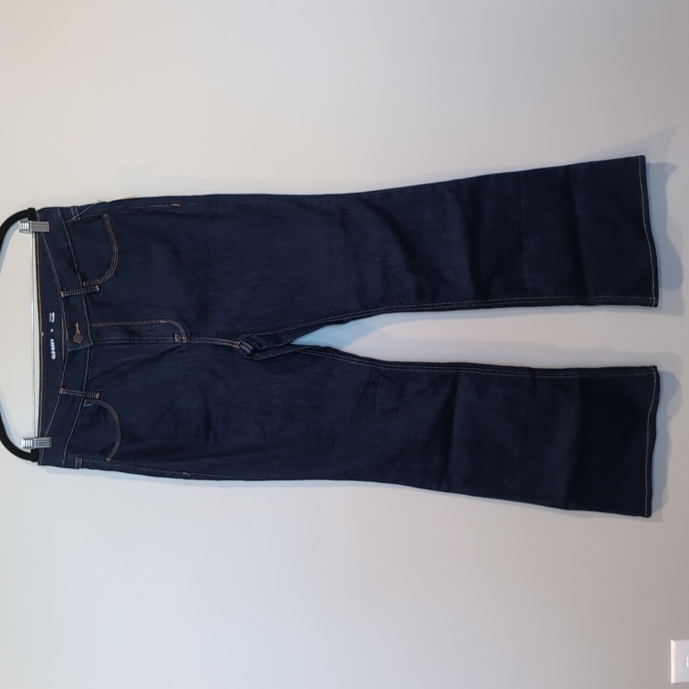 Old Navy Dark Wash High Rise Flare Jeans size 12
